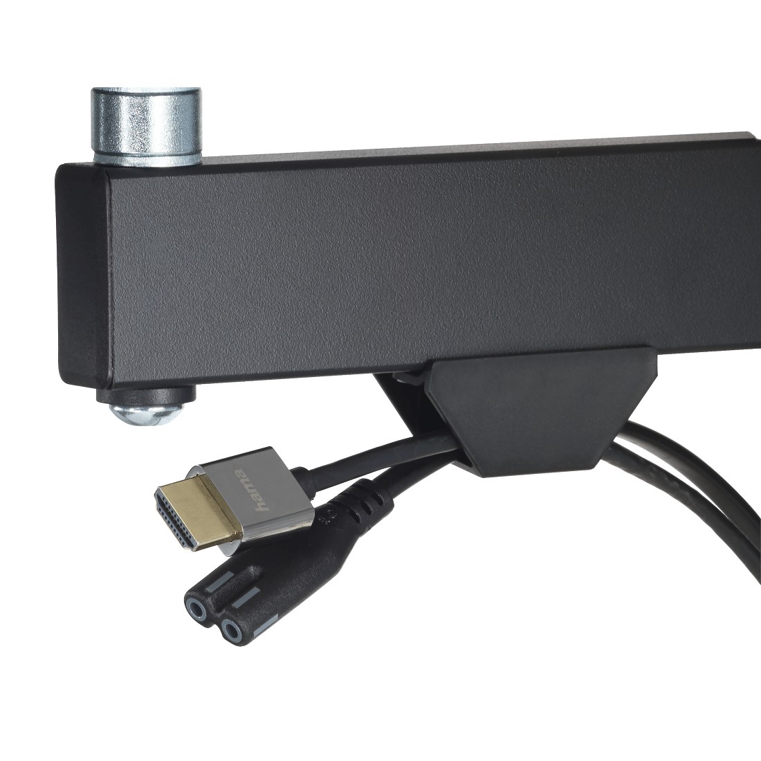 Support mural TV, pivotable, inclinable, télescopique, 165 cm (65
