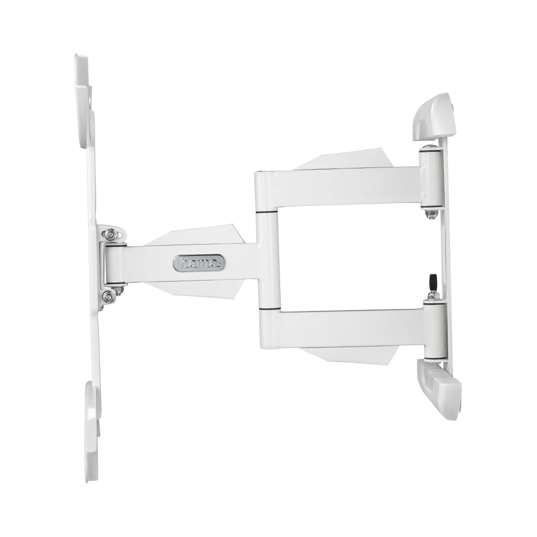 Support mural TV, pivotable, inclinable, télescopique, 165 cm (65